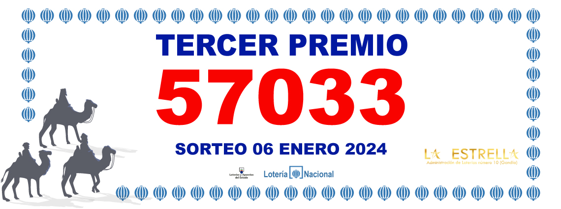  Premio Lotería del Niño 2024